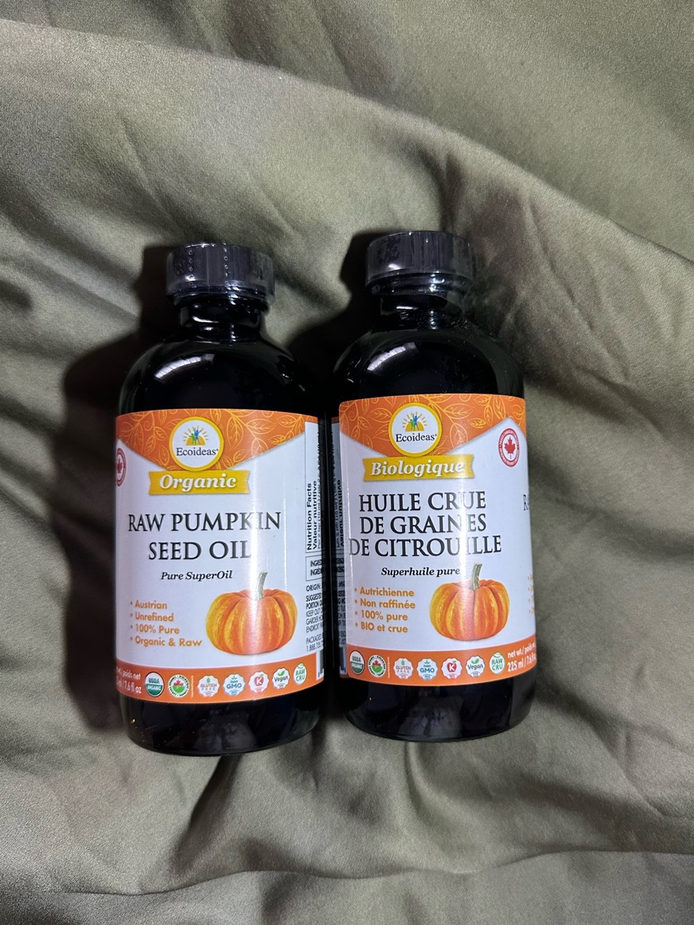 RAW cold pressed Pumpkin seed oil✨
